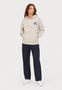 Trendiger Hoodie mit Blumenmotiv und lustigem Grafikdesign 