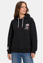 Sweatshirt mit lustigem Print und Kordelzug-Details 