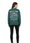 Sweatshirt mit modernen Prints Dropped Shoulder 