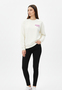 Sweatshirt mit modernen Prints Dropped Shoulder 