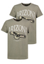T-Shirt 2er-SET mit Animal-Print Adler Motivprint