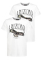 T-Shirt 2er-SET mit Animal-Print Adler Motivprint