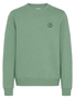 Lang�rmliges Sweatshirt Rundhalsausschnitt Unifarben