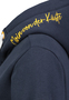 Kapuzenpullover Rippb�ndchen Modische Stickerei Hoodie