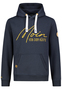 Hoodie K�stenmotiv Stickerei Kapuze Rippb�ndchen