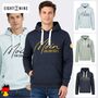 Hoodie K�stenmotiv Stickerei Kapuze Rippb�ndchen