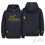 Hoodie mit Print und Kapuze �rmeldetail