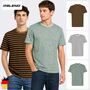 Kurz�rmeliges Basic-T-Shirt Rundhalsausschnitt Sommer