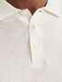 Jack & Jones Knit Polo-Shirt mit Knopfleiste und Kurzarm
