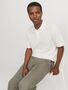 Jack & Jones Knit Polo-Shirt mit Knopfleiste und Kurzarm