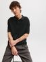 Jack & Jones Knit Polo-Shirt mit Knopfleiste und Kurzarm