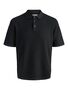 Jack & Jones Knit Polo-Shirt mit Knopfleiste und Kurzarm
