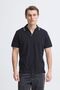 Kurzarm Poloshirt Einfarbig V-Ausschnitt Polokragen 