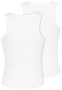 2er Pack Tanktops Rundhalsausschnitt �rmelloses Design
