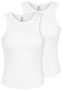 2er Pack Tanktops Rundhalsausschnitt �rmelloses Design