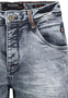 Jeansshorts Used Waschung Klassischer Freizeit Stil
