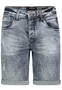 Jeansshorts Used Waschung Klassischer Freizeit Stil