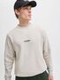 Jack & Jones Bequemes Sweatshirt Rundhals Rippb�ndchen Atmungsaktiv