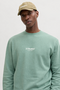Jack & Jones Bequemes Sweatshirt Rundhals Rippb�ndchen Atmungsaktiv