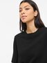 Knit Top Kurzarm Lockerschnitt Minimaldesign Casuallook