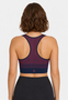 Bustier Top Rundhals B�gellos Streifenstruktur Sport