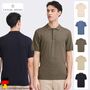Poloshirt Kurzarm Knopfleiste Unifarben Klassischer Stil