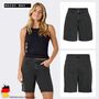 Knielang Jeansshorts Loose Fit Sommer Rei�verschluss