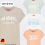 Kurzarmshirt Rundhalsausschnitt Spruchdruck L�ssig