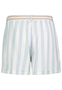 Stilvolle Stoffshorts Eingrifftaschen Zierschleife 