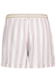 Stilvolle Stoffshorts Eingrifftaschen Zierschleife 