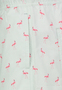 L�ssige Badeshorts Tropisches Blattmuster Kordelzug