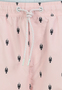 L�ssige Badeshorts Tropisches Blattmuster Kordelzug