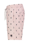 L�ssige Badeshorts Tropisches Blattmuster Kordelzug
