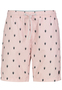 L�ssige Badeshorts Tropisches Blattmuster Kordelzug