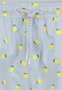L�ssige Badeshorts Tropisches Blattmuster Kordelzug