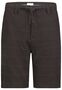 Casual Chinoshorts Eingrifftaschen Kordelzug Einfarbig