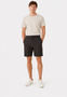 Casual Chinoshorts Eingrifftaschen Kordelzug Einfarbig