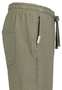 Casual Chinoshorts Elastischer Bund Kordelzug Einfarbig