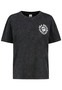 Kurzarmshirt Rundhalsausschnitt Spruchdruck L�ssig