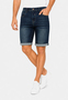 Unifarbene Shorts Gerade Schnitt 5 Pocket Design Basic