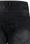 Unifarbene Shorts Gerade Schnitt 5 Pocket Design Basic