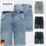 Unifarbene Shorts Gerade Schnitt 5 Pocket Design Basic