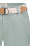 Stilvolle Shorts Flechtg�rtel Seitentaschen Alltag 