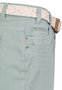 Stilvolle Shorts Flechtg�rtel Seitentaschen Alltag 