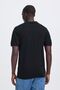 Kurzarm Pullover V-Ausschnitt Haifischkragen Poloshirt Basic