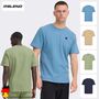 Kurzarmshirt Rundhalsausschnitt Normaler Schnitt Basic
