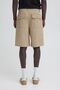 Weite Chinoshorts Rei�verschluss Cargotaschen Einfarbig