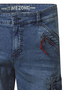 Gerade Cargoshorts Wadenlang Rei�verschluss Taschen
