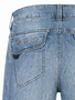Gerade Cargoshorts Wadenlang Rei�verschluss Taschen