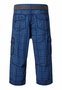 Loose Fit Shorts G�rtel Cargo Style Wadenlang Kariert 
